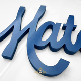 Custom Personalized Wooden Children's Name Sign Nursery & Kids Room Decor Mateo