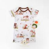 Baby One-Piece Sleep & Play Romper Woodland Animals