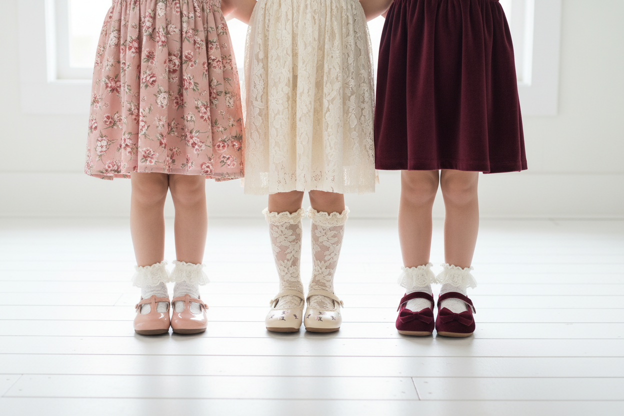 Girls Mary Jane Flats