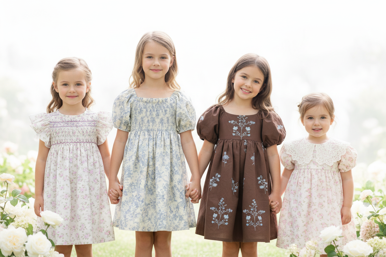 Girls Floral Dresses