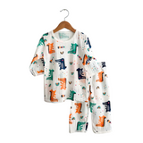 Boys Long Sleeve Pajamas Top & Pants Set Crocs