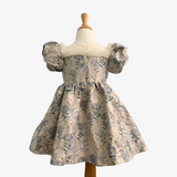 Girls Spanish Fine Jacquard Celebration Dress