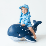 Boys One-Piece Swimsuit Mr. Whale & Friends