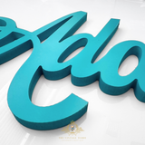 Custom Personalized Wooden Children's Name Sign Nursery & Kids Room Decor Adam
