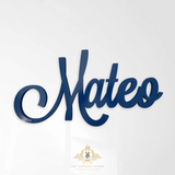 Custom Personalized Wooden Children's Name Sign Nursery & Kids Room Decor Mateo