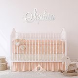 Custom Personalized Wooden Children's Name Sign Nursery & Kids Room Decor Sophia