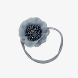 Girls Flower Headband Grey