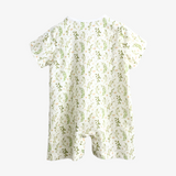 Sleep N' Play Romper Shorts Floral Leaves