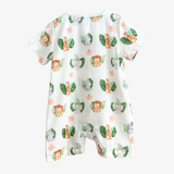 Sleep N' Play Romper Shorts Safari Animal Characters