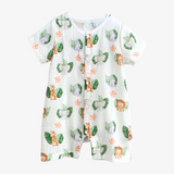 Sleep N' Play Romper Shorts Safari Animal Characters