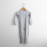 Baby & Toddler Sleep N' Play Soft Bamboo One-Piece Bodysuits Pajamas Pastels Set of 4