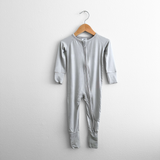 Baby & Toddler Sleep N' Play Soft Bamboo One-Piece Bodysuits Pajamas Pastels Set of 4