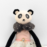 Handmade Princess Ballerina Dolly Plush Toy Panda