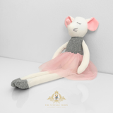 Handmade Princess Ballerina Dolly Plush Toy Mouse