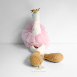 Handmade Princess Ballerina Dolly Plush Toy Swan