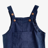 Boys Corduroy Overalls Pants Navy