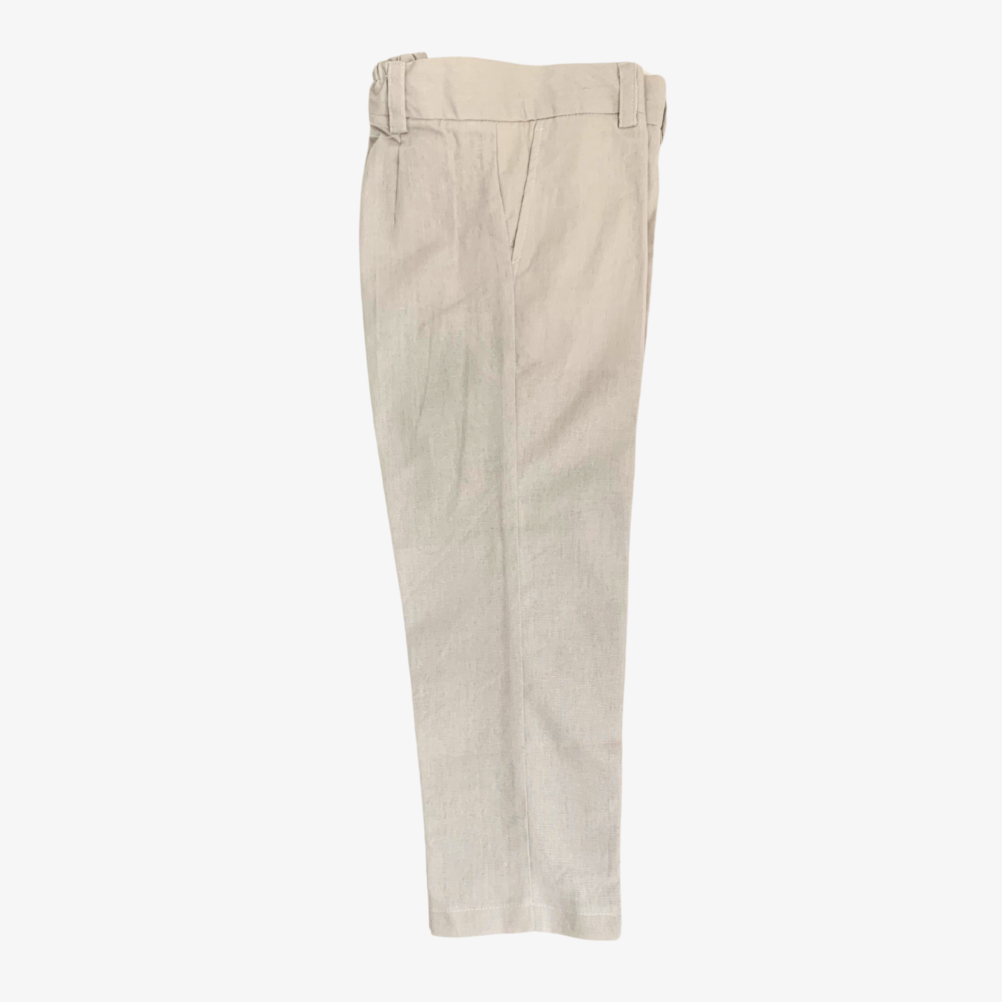 Boys Linen Suit Vest & Trousers Pants Set Beige & Grey The Vintage Teddy Boys Linen Suit Vest & Trousers Pants Set Beige & Grey The Vintage Teddy