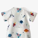 Sleep N' Play Romper Shorts Space Explorer