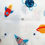 Sleep N' Play Romper Shorts Space Explorer