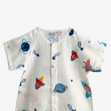 Sleep N' Play Romper Shorts Space Explorer