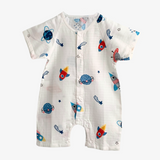 Sleep N' Play Romper Shorts Space Explorer