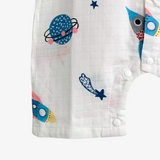 Sleep N' Play Romper Shorts Space Explorer