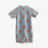 Boys One-Piece Swimsuit Crabs & Sea Shells