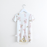 Baby One-Piece Sleep N' Play Romper Shorts Giraffe