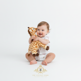 Baby One-Piece Sleep N' Play Romper Shorts Giraffe