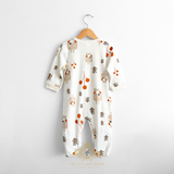 Baby Sleep N' Play Footed Pajamas One-Piece Romper Bodysuit Woodland Character Bear
