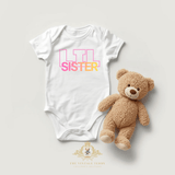 Kids Custom Graphic Tees & Onesies Big & Lil' Sister