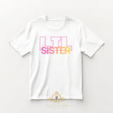 Kids Custom Graphic Tees & Onesies Big & Lil' Sister