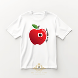 Kids Custom Graphic Tees An Apple a Day!