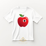 Kids Custom Graphic Tees An Apple a Day!