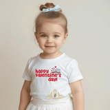 Children's Custom Graphic Tees Happy Valentine's Day Cupcakes & Hearts