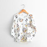 Boys Long Sleeve Pajamas Top & Pants Set Lion King of the Jungle