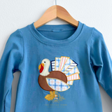 Boys Embroidered Long Sleeve Tops & Pants Matching Set Little Turkey