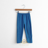 Girls Top & Pants Matching Set Embroidered Patchwork Little Turkey