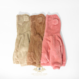 Baby & Toddler Girls Teddy Bear Plush Hoodie Jacket Blush Pink