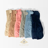 Baby & Toddler Boys Teddy Bear Plush Hoodie Kids Jacket Light Gray