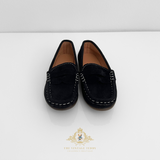 Boys Classic Loafers Vintage Style Children's Shoes Black