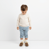 Boys Classic Loafers Vintage Style Children's Shoes Camel