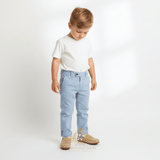 Boys Classic Loafers Vintage Style Children's Shoes Tan