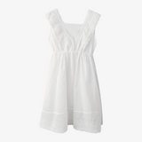 Girls Eyelet Embroidery Lace Sun Dress