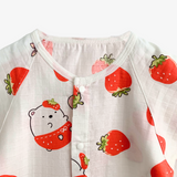 Sleep N' Play Romper Shorts Kawaii Mochi Cat & Bear