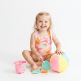 Girls One-Piece Swimsuit Little Sunshine