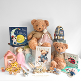 Handmade Crochet Baby Rattle Plush Toys Lamb