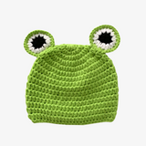 Newborn Baby Knit Frog Cap & Bloomer Cosplay Set