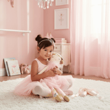 Handmade Princess Ballerina Dolly Plush Toy Pink