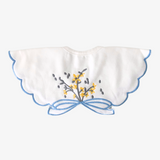 Baby Girls Boutique Bibs Floral Embroidery Set of 2